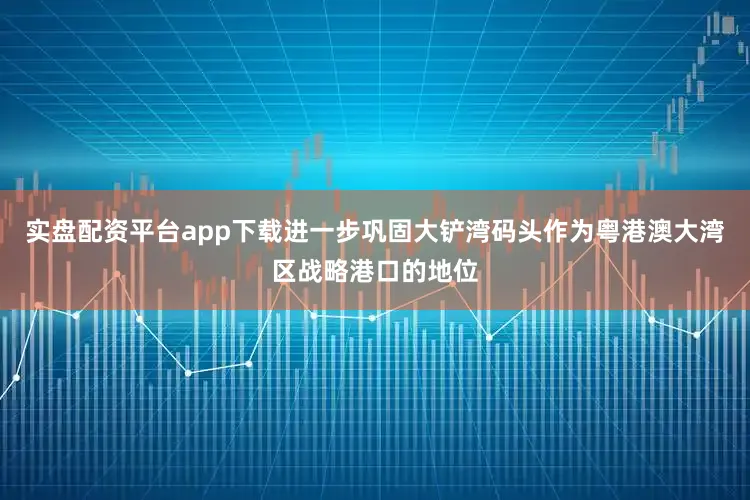 实盘配资平台app下载进一步巩固大铲湾码头作为粤港澳大湾区战略港口的地位