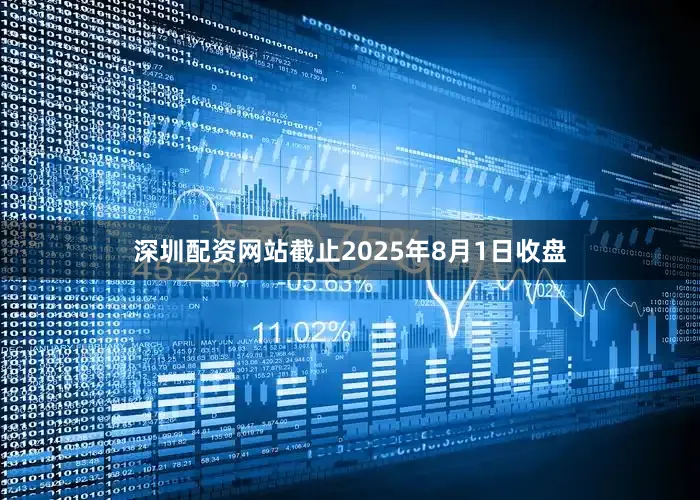 深圳配资网站截止2025年8月1日收盘