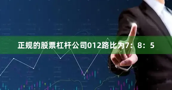 正规的股票杠杆公司012路比为7:8:5